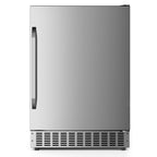 Built-In or Freestanding Drink Fridge 180 Cans, Outdoor Beverage Refrigerator 24’’, Undercounter Waterproof Stainless Steel Door, Outdoor Refrigerator for Patio & Commercial Use for Beer, Soda, Wine